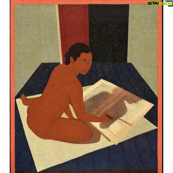 Stella Meghie - 2K Likes - A lot of people have been asking about the art in Mae’s apartment. I want to thank all the artists who graciously agreed to let us use their work: Delita Martin (@blackboxpress), Mequitta Ahuja (@mequittaahuja), Charly Palmer (@charlylpalmer) and Ervin A. Johnson (@ervinajohnson)🤍