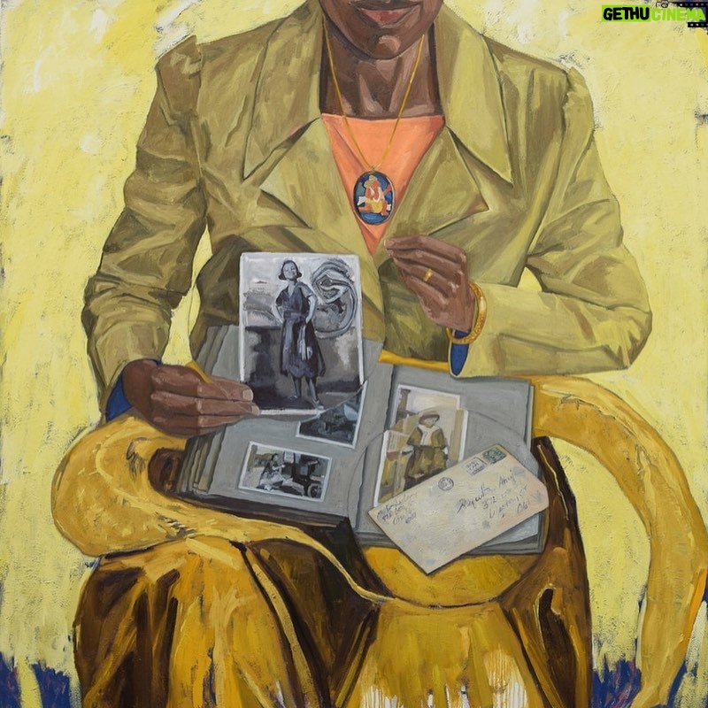 Stella Meghie - 2K Likes - A lot of people have been asking about the art in Mae’s apartment. I want to thank all the artists who graciously agreed to let us use their work: Delita Martin (@blackboxpress), Mequitta Ahuja (@mequittaahuja), Charly Palmer (@charlylpalmer) and Ervin A. Johnson (@ervinajohnson)🤍