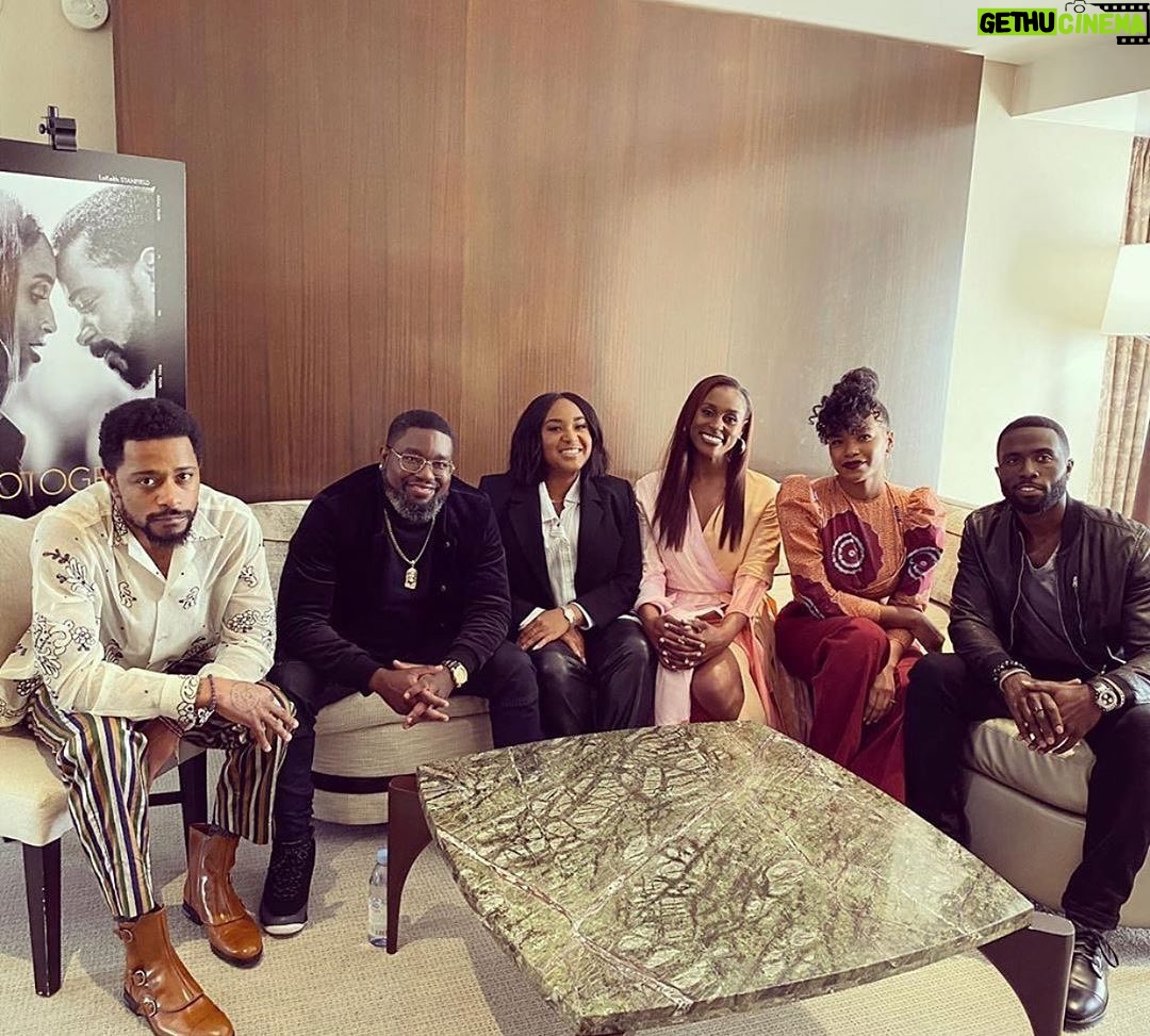 Stella Meghie - 1.8K Likes - Press junket day with @thephotographfilm gang.
