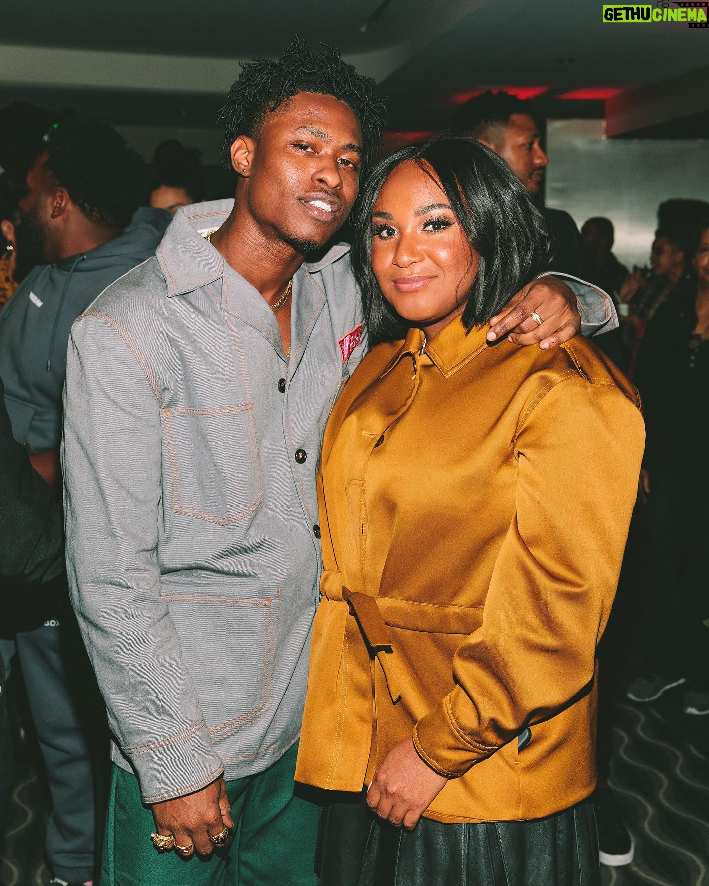 Stella Meghie - 1.5K Likes - Beautiful night at our advanced screening in LA with a very special performance from @iamluckydaye 🤍 If you haven’t heard his song ‘Fade Away’ from @thephotographfilm soundtrack check it out. Thank you to everyone who supported 🤍