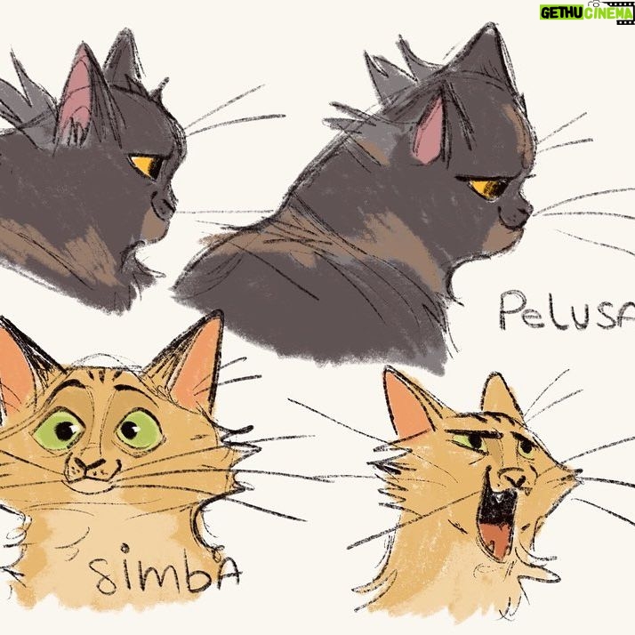 Stephanie Garcia Rizo - 1K Likes - My two little fuzz balls - Pelusa & Simba. 🐈🐈⬛✨✨ swipe ➡️ For video process :)
#art #animation #drawing #sketch #cat #characterdesign #illustration #sketchbok #procreateart