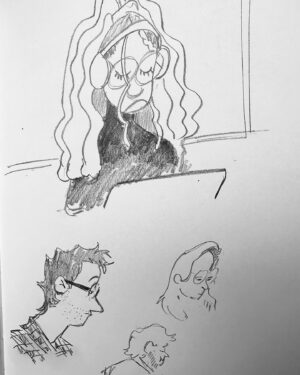 Stephanie Garcia Rizo Instagram - Recent sketches- Big Bear trip (1/3) 

#art #sketching #drawing #animals #characterdesign #lifedrawing
