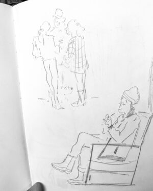Stephanie Garcia Rizo Instagram - Recent sketches- Big Bear trip (1/3) 

#art #sketching #drawing #animals #characterdesign #lifedrawing
