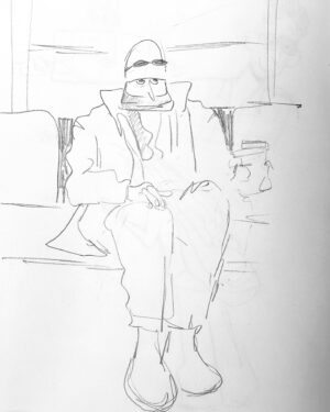 Stephanie Garcia Rizo Instagram - Recent sketches- Big Bear trip (1/3) 

#art #sketching #drawing #animals #characterdesign #lifedrawing