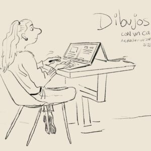 Stephanie Garcia Rizo Instagram - Sketch drawings of the last days of 2023 and on to 2024. (1/2)

#art #drawing #sketch #doodles #coffeesketch #characterdesign #peopledrawing