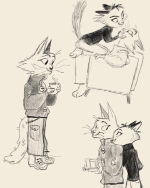 Stephanie Garcia Rizo Instagram - Just two kitties enjoying their company ✨✨🐱 Swipe for video ➡️

#art #illustration #drawing #cat #characterdesign #animation #gatos #iPad