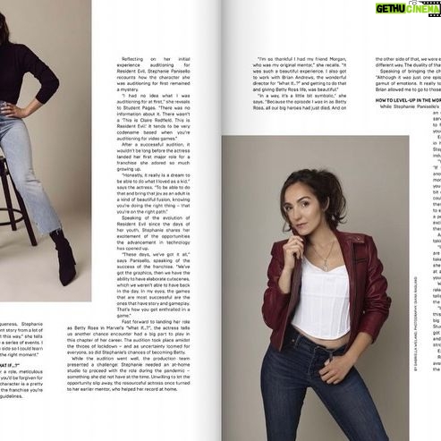 Stephanie Panisello - 2K Likes - What a lovely interview with Student Pages Magazine! If you’re curious about how my career began, what I recommend to getting into the business as an actor in voice over and motion capture and of course my roles as Claire Redfield in Resident Evil, Betty Ross in Marvel’s “What If” and more! Check out my latest interview with @studentpagesmagazine in the London Edition #20
Did you know that’s how my career began? Is there anyone that you’re super grateful for seeing something in you?
Please save and share this with anyone you know that wants to be an actor because dreams really do come true! 🎥🎮
📸: @dianalragland
#ClaireRedfield #actress #acting #beginnings #ResidentEvil #Marvel #BettyRoss #Hulk #bts #voiceover #motioncapture #videogames #animation #film #television
