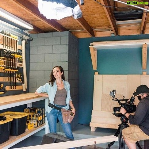 Stephanie Panisello - 2K Likes - “Every skill you acquire doubles your odds of success”
-Scott Adams
Every time I’m asked what advice I give for aspiring actors I always say “live your life”. This is an example of a job where life skills I acquired came in handy. Thanks to my parents for making us a part of DIY projects growing up. 😘
BTS 📸 credit @thenicolefong
@dewalttough #powertools #DIY #bts #actorlife