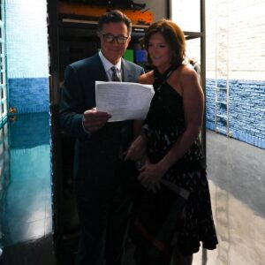 Stephen Colbert Instagram - Last minute rewrites.
