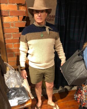 Stephen Colbert Instagram - My New Zealand outfit looks as good as marmite tastes.