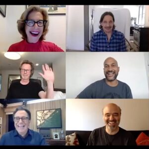 Stephen Colbert Instagram - Join me for The Lost Pilot Project Episode 1: SOMETIMES LIVE. **One Night Only!** Sunday, October 25, 7:30pm ET. Tickets on sale now at montclairfilm.org. 

In 1998, I helped write a pilot for ABC—an hour-long comedy set behind the scenes at a fictional variety show—which never saw the light of day. 22 years later, I’ve asked some old friends to perform the script with me, including Scott Adsit, @thedanacarvey, @sherylcrow, @arieldoom, Jackie Hoffman, @keeganmichaelkey, @notreallysuzy, Bob Odenkirk, Robert Smigel, @dinostamatopoulos, and Mike Stoyanov.

Every ticket will support the film   education programs @MontclairFilm. 
• #MFF2020