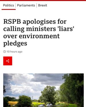 Stephen Fry Instagram - I should think so too, @rspb - apology definitely needed. Choose your words more carefully next time. You now realise, I hope, that you should have said “gutless, shameless liars. Grubby, ruinous liars. Disastrous and destructive liars.” Amend your website accordingly.