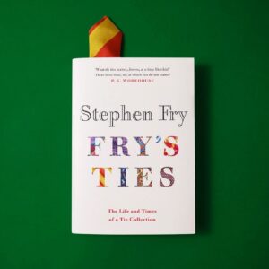 Stephen Fry Instagram - My new book #FrysTies is out tomorrow 👔 Ties are our most distinguished accessory, and each one tells a story - whether floral or fluorescent, striped or spotty. I hope you enjoy discovering the tales behind the ties.