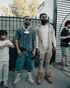 Stephen Fulton Instagram - 5 Thousand Red leather Chrome Heart Belt Boy 👨🏾‍🚀