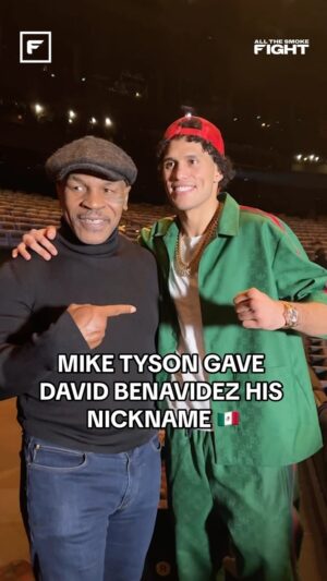 Stephen Jackson Instagram - When @MikeTyson gives you a nickname, you take it 😅 #BenavidezGvozdyk #DavisMartin 

#DavidBenavidez #mexico #mexican