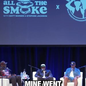 Stephen Jackson Instagram - “That’s when I knew you were a real friend.” 😭

Special episode with @knuckleheadspodcast is available now on the @allthesmoke.productions YouTube. Tap in! 💨