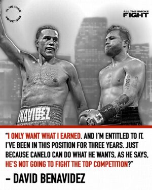 Stephen Jackson Instagram - Canelo’s holding those belts hostage. 

FIGHT TOWNS: Miami is up on @atsfight YouTube.