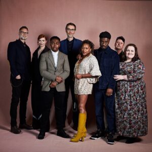 Stephen Merchant Instagram - Thanks to @radiotimes and @britishfilminstitute for reuniting me with The Outlaws gang for their #TVFest. Season 2 starts June 5th at 9pm on BBC One and @bbciplayer. Trailer drops later today.
Pic: @richardgrassie