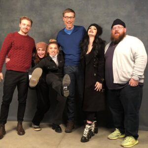 Stephen Merchant Instagram - 5 years since this family fought it’s way to #Sundance