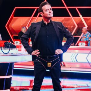 Stephen Mulhern Instagram - Do Rochelle’s Lucky Underpants suit me? I think I’ve never looked better…