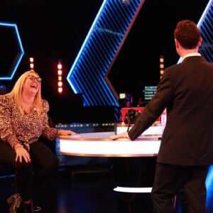 Stephen Mulhern Instagram - We have begun! Sian is the first contestant! I don't know who is more nervous... me, her, or The Banker!