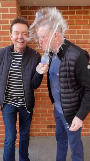 Stephen Mulhern Instagram - Come on Davey, give us a song!