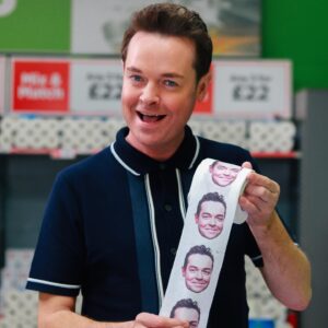 Stephen Mulhern Instagram - Mulhern toilet roll! Now you’ll be able to see my face every day! What a treat!