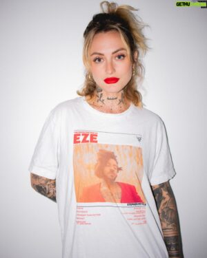 Stephen Voyce Instagram - I love sharing my works in progress with you, my ideations, my unformed thoughts. Even when the destination isn't truly clear to me, you believe, always, that I'll get there. 🇨🇦🇳🇬🇩🇪👽

'The Emancipation of Eze' T-shirt designed by my Queen @adhdtravels

My EP, 'The Emancipation of Eze' is now available across digital stores and platforms
-
#music #canadianmusic #nigerianmusic #montrealmusic #inkedgirls #fashion