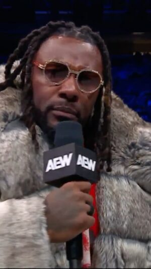 Stephon Strickland Instagram - AEW World Champion @swerveconfident is joining Team AEW for Blood & Guts! Watch #AEWDynamite LIVE on TBS!
