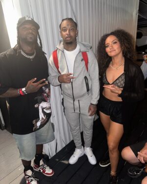 Stephon Strickland Instagram - Shout out to @megameezy for having me and @officialpancakepapi come through! 

The @21savage American Story tour was 🔥🔥🔥
@jidsv you were incredible! Inspiring af! Can't wait to get in the studio 

Shout out @westsidegunn for the shirt!