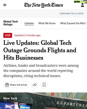 Steve Blum Instagram - I'm so sorry to announce that I won't be able to get to New Jersey in time for @collect_a_con New Jersey this weekend. We sat on the plane for hours before they finally canceled the flight entirely and there are no other flight options.

This is a system-wide outage, so if any other guests have to cancel for similar travel reasons, please be understanding and nice to the great folks at @collect_a_con who are constantly doing their best to bring you memorable events!

I look forward to seeing you at future events!