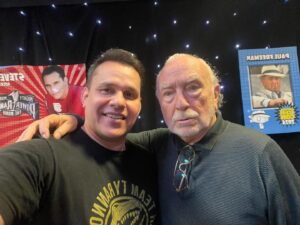 Steve Cardenas Instagram - LADIES AND GENTLEMAN…THE OOOZE IS BACK!!! Me and Paul Freeman at @capitalscificon