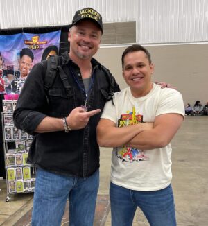 Steve Cardenas Instagram - Yes!  After all the cons I’ve been to and so many missed chances to meet @tomwelling I finally got to say hello when he stopped at the @rangerstop_convention booth today.  He got some power ranger stuff for his kids and of course, like a fangirl I asked him for a photo.  He was gracious enough to say yes. 😂 Thanks Tom!  Always been a fan and now I’m an even bigger fan! #smallville #powerrangers