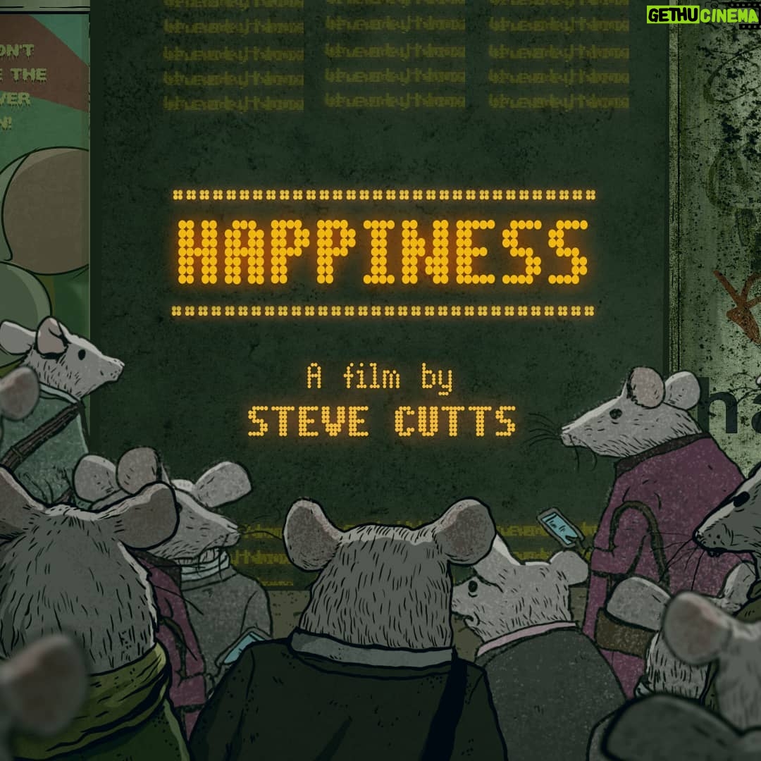Steve Cutts - 14.5K Likes - Fantastic news! I'm excited to share that 'Happiness' is the official Webby Winner in the Film & Video: Animation category!! Huge thanks to all who voted / supported the film and of course the jury at this years Webby awards! Massively chuffed!!Link in bio 😃🍾 #webbys #happiness #stevecutts #animation