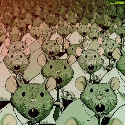 Steve Cutts - 68.2K Likes - A collaboration with @alok & @sevenn for the official video of 'The Wall', a rework of the classic Pink Floyd track with the blessing of @rogerwaters. It's 'Happiness', but not as you know it... Now with extra rats 🐀🐀🐀 Link to full video in bio.