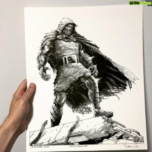 Steve McNiven Instagram - More art to send to @felixcomicart ! #originalcomicart #drdoom #amazingspiderman #captainamerica #stevemcniven