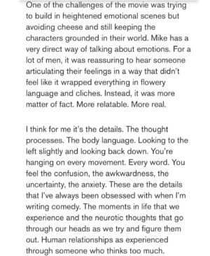 Steve Stamp Instagram - I spoke to @crackmagazine about how perfect ‘Dry Your Eyes’ is and basically how @mikeskinnerltd is a don. Go read the whole article.