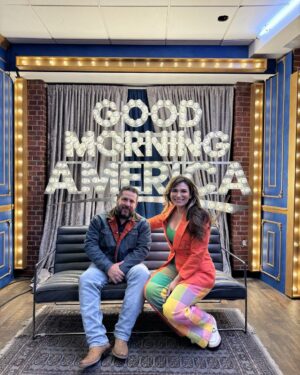 Steve Trevino Instagram - We’re here! @abcgma3 @iamrenaewithana
