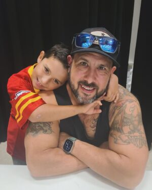 Steve Trevino Instagram - We pray together we play ball together we hunt and fish together we learn and grow together. He’s my son! Happy national son’s day!