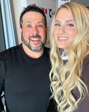 Steve Trevino Instagram - I’m a Simple Man but sometimes I get to meet cool people while doing press. Go see @meghantrainor on tour!