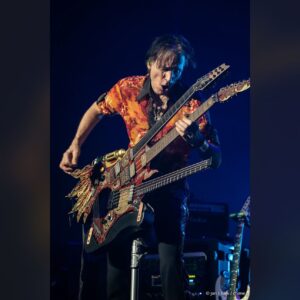 Steve Vai Instagram - The G3 tour is going by too fast! We are truly having a blast. In Reno we were graced by the appearance of the inimitable David Coverdale, leader of @whitesnake, vocalist extraordinaire, dear brother, and overall massively charming and gifted gentleman that intensely rocks. It was so great to see him.

Also, our show in Oakland was strong and the audience was just off the hook. We were joined by great players @vicjohnson77 and @dougdopplermusic for the jam. It was nice to feel those other players on stage and watch them tear it up so beautifully.

Doug is an ol’ friend that I’ve known since the early days of my arrival in Los Angeles in the 80’s. Besides being a key component to the oversight and success of the Vai Academy camps, he’s a powerful player. Check out his “Nu Instrumental” record.