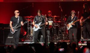 Steve Vai Instagram - We kicked off the G3 tour in Tucson on Tuesday, Jan 23rd. It was so nice to be on the stage with Eric and Joe again after performing the first G3 show with the same line up over 27 years ago. 

It was a bit of a rough start for me. We launched into our first song, “Avalancha”, and within a few minutes my rig went down with a ghost in the machine that could not be traced. We went to my jam rig and jumped back into the song, only to have that amp blow up within a minute. Not a pretty sight but these things can happen. We swapped out another head and finished our set. Unfortunately I was not able to use the Hydra that night because the way the audio outputs on the Hydra work requires my full gig rig and that was down.

Oddly enough, I’ve been in worse situations in the past.  Note to guitar players, it’s a good idea to have a spare rig or back up pieces to your rig when doing a show with a quick replacement plan. 

I usually have a full spare rig and several extra heads. And if they all go down, I would plug into someone else’s rig. Hmmm, would that be Eric’s or Joe’s rig? 

If you are doing a gig and your rig goes down, of greatest importance is to remain calm and focused even though the audience loves to see a good freak out now and then.
In worst case scenario, pull your pants down to your ankles, arms up over your head in a display of defeated humiliation. I was almost at that point. Hmm, would the audience laugh or cheer? Maybe I’ll save that for the encore.

📸: @universalhellfireent