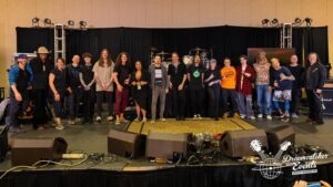 Steve Vai Instagram - This year’s Vai Academy Camp 7.0 was just off the hook fantastic. Totally sold out in advance and our biggest group so far. It’s so nice to be in an environment filled with guitar lovers that are eager to embrace the guitar culture, meet with so many other like minded people, thrive in an immersive experience and raise their own bar. Not to mention party time by the fire pit!
The nightly jam with the campers was the best. Perhaps 4 hours a night for 4 straight nights of meeting each one with a hot guitar strapped on them and presenting the band with a simple little riff that we would then explore. To musically respond with them in that intimate sacred musical sharing mind is what it’s all about. I love them all so much. 

I also noticed that we have many return campers, and so many people who have created bonds through these events with others. It’s more like a camping family these days.

And our list of guests this year revealed some of the most striking and technique elevated artists in our current times. Our special guests included Mohini Dey, Daniele Gottardo, Tim Henson, Scott LePage, Sarah Longfield, Marcin, Matteo Mancuso, Yvette Young and Jordan Rudess, and each of these inspired artists dazzled us with their unique and fascinating touch on the guitar. In Mohini’s case it was the bass. She is a phenom that is pushing forward what’s possible, as is our other guests. Being able to jam with the guests was another highlight. They inspired me beyond. 

My most sincere thanks to all the campers, clinicians and special guests that helped to make this year’s Vai Academy 7.0 such a memorable life experience. 
Now I’m looking forward to the next one! See you there.