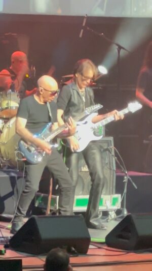 Steve Vai Instagram - Jammin’ with Joe, yeah!