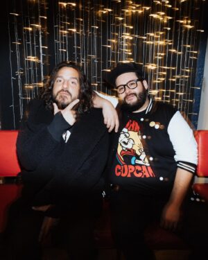 Steve Zaragoza Instagram - HAPPY 8 YEARS OF DYNAMIC BANTER! thank you for riding along! 💚