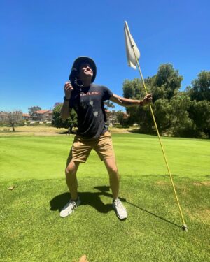 Steve Zaragoza Instagram - up to no good ⛳️