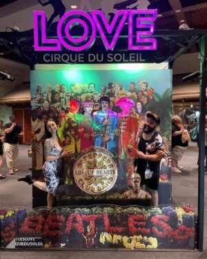Steve Zaragoza Instagram - From the year it opened, to the day it closed, I saw this show 5 or 6 times. It was a magical, dopamine machine. Endlessly impressed by what Cirque performers are capable of. Incredible humans. Combine all that with the music of the Beatles. Love was a massive part of what made Vegas special. A perfect show. And now it’s gone forever. I absolutely bawled like a dang baby at the end. LOVE IS DEAD. LONG LIVE LOVE! (Oh also RIP The Mirage 🌋 )  #beatleslove #cirque #cirquedusoleil #thebeatleslove #mirage #lasvegas #thebeatles