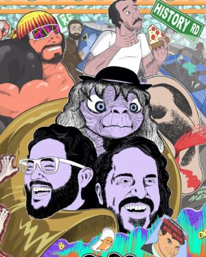 Steve Zaragoza Instagram - HAPPY 8 YEARS OF DYNAMIC BANTER! thank you for riding along! 💚