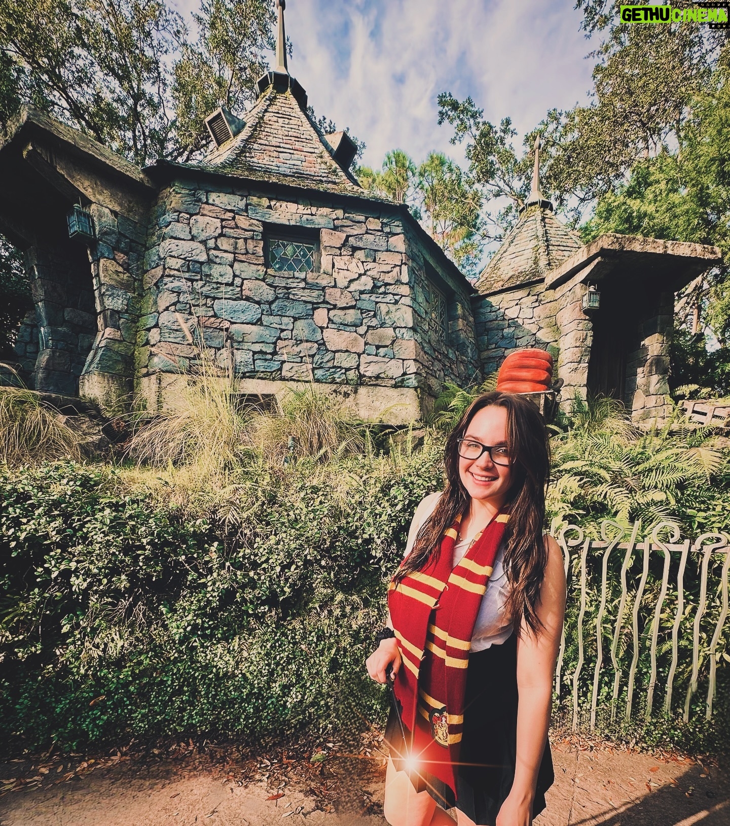 Stevie Lynn Jones - 1K Likes - I’m thankful I get to have dinner at Hagrid’s Hut! 😉🎃🦃🧡 #thanksgiving #always