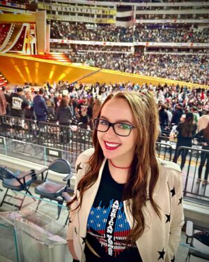 Stevie Lynn Jones Instagram - Coachella weekend 1?💥 Unfortunately Bad Bunny didn’t get to perform because he got body slammed into a table…#wwe #wrestlemania39